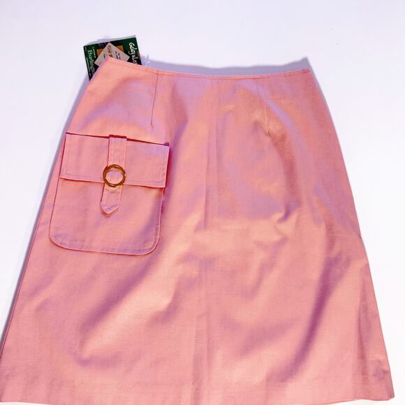 Vintage 70s Pink Mini Skirt NWT Retro Dream - Picture 1 of 7
